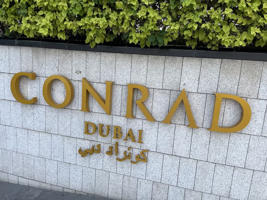 Conrad Dubai Hotel Review
